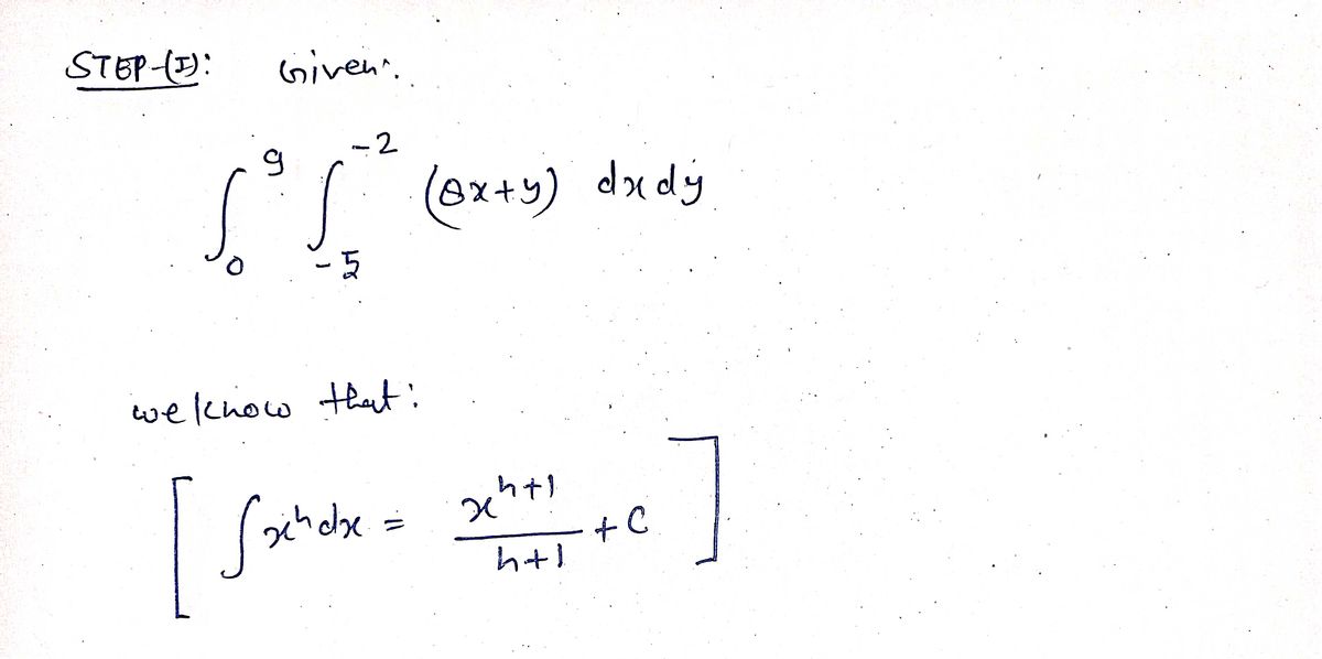 Calculus homework question answer, step 1, image 1